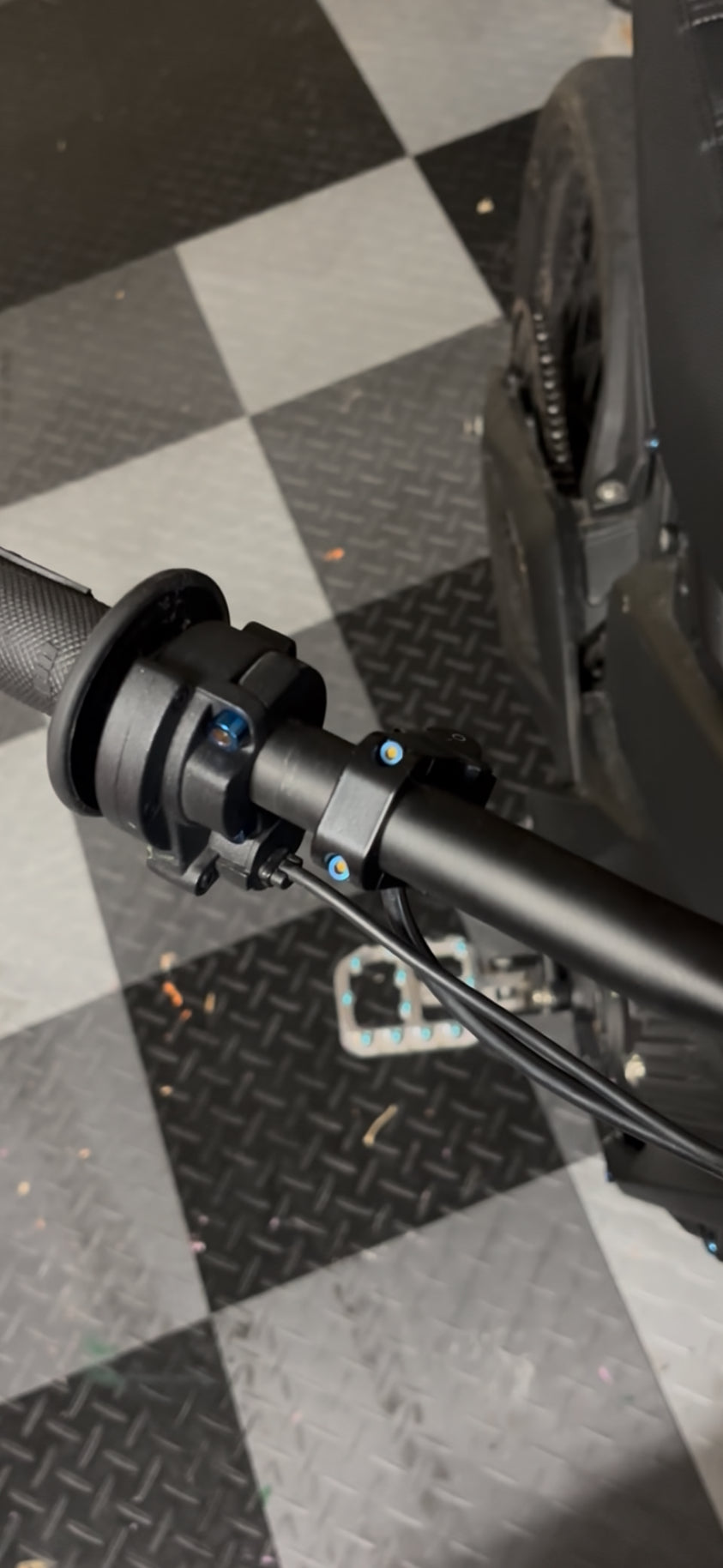 Titanium Rock Light Switch Bolts