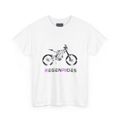 Unisex Heavy Cotton Tee - RegenRides Surron Sketch Graphic tee