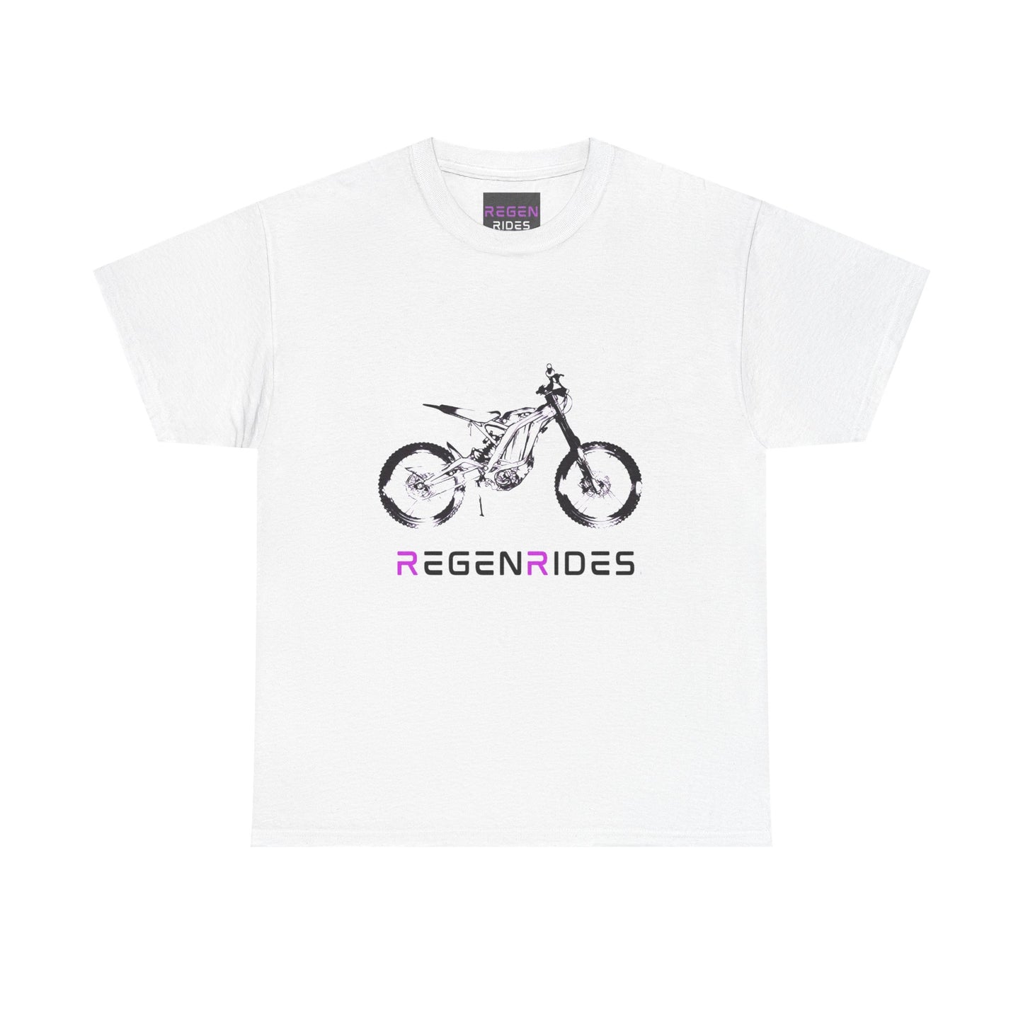 Unisex Heavy Cotton Tee - RegenRides Surron Sketch Graphic tee