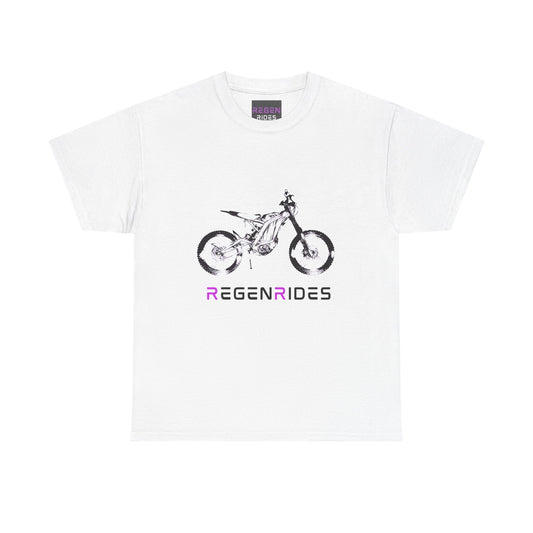 Unisex Heavy Cotton Tee - RegenRides Surron Sketch Graphic tee