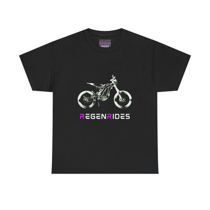 Unisex Heavy Cotton Tee - RegenRides Surron Sketch Graphic tee