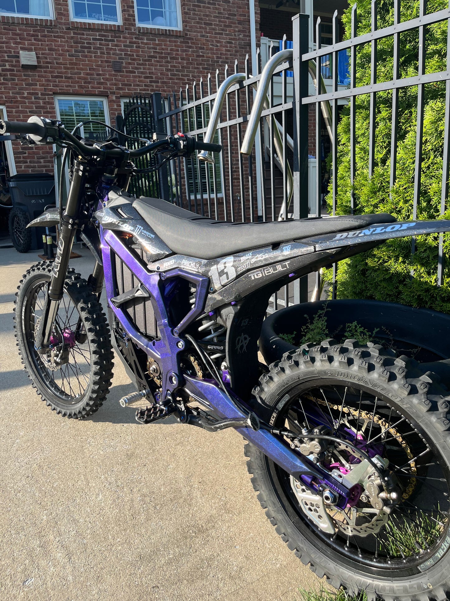 Blue/Purple Color Shifting Ultra Bee Frame Guards