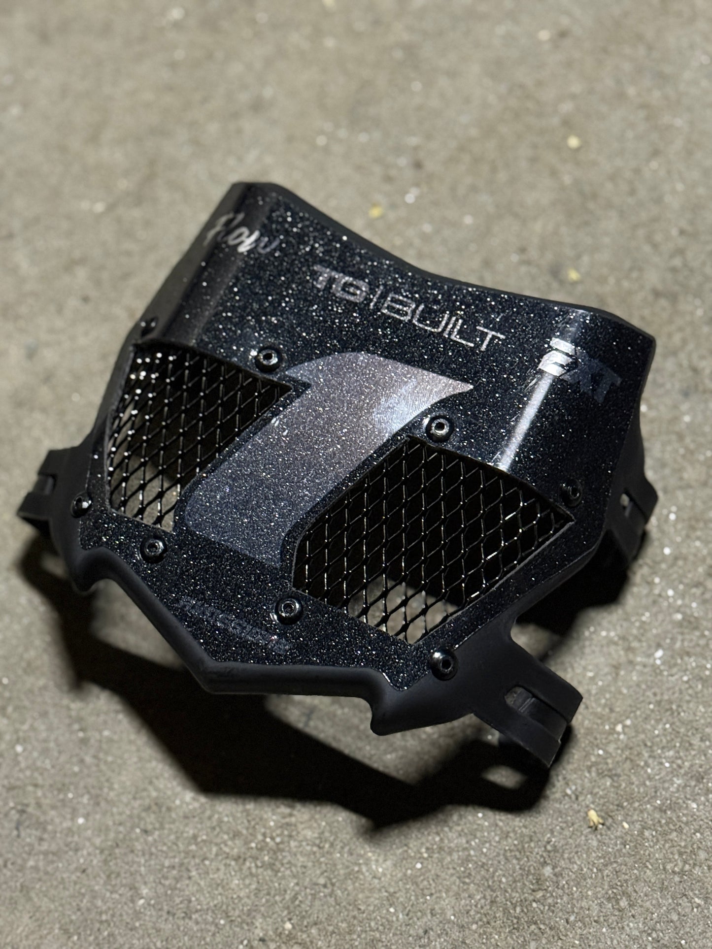 AXD Vented Surron Plate (Black)