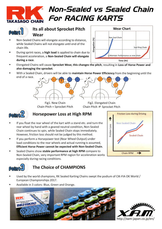 219 RK Sealed O-Ring | Primary Belt to Chain Conversion Kit | E Ride Pro SR