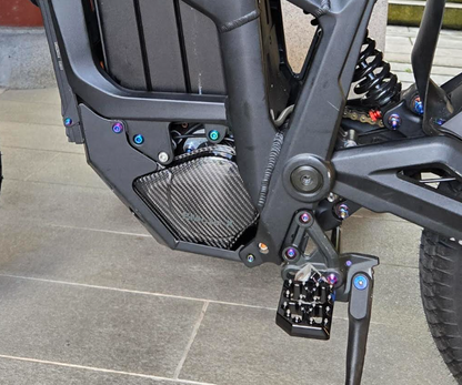 RegenRACING Rear Carbon Fiber Gear Box Cover For Talaria Sting MX3/MX4/MX5
