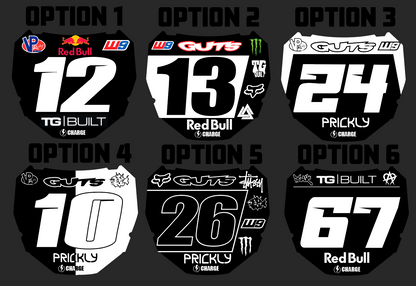 Custom ODI Plate Decal