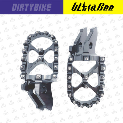 Foot Pegs Aluminum CNC Heavy Duty | Sur-Ron Ultra Bee