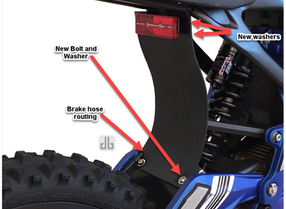Shock Protector Mud Guard Standard | Surron LBX